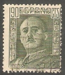 Stamps Spain -  1060 - General Franco