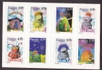 Stamps : Europe : Spain :  HB - Para los niños. Los Lunnis