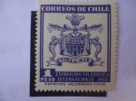 Sellos de America - Chile -  Exposición Filátelica Internacional 1955 - Viña del Mar.