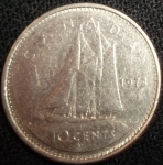 monedas de America - Canad� -  1973 (Reverso)