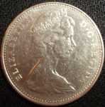 monedas de America - Canad� -  1975 (Anverso)