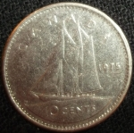 monedas de America - Canad� -  1975 (Reverso)