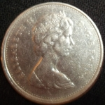 monedas de America - Canad� -  1975 (Anverso)