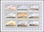 Stamps Maldives -  H. B. de Paquebotes