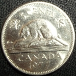 monedas de America - Canad� -  1977 (Reverso)