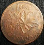 monedas de America - Canad� -  1978 (Reverso)