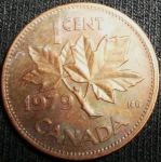 monedas de America - Canad� -  1979 (Reverso)