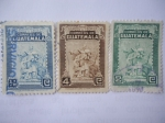 Stamps Guatemala -  Fray Bartolomé de las Casas.