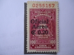 Stamps America - Nicaragua -  Timbre Fiscal Consular 