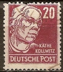 Stamps Germany -  39 - Kathe Kollwitz