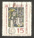 Stamps Germany -  756 - Feria de Leipzig