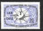 Stamps Chile -  ITY emblema