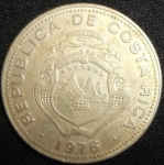 monedas de America - Costa Rica -  1976 (Anverso)