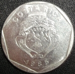 monedas de America - Costa Rica -  1985 (Anverso)