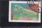 Stamps Bulgaria -  amantis religiosa