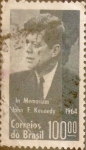 Stamps Brazil -  764 - John F. Kennedy