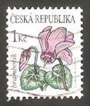 Sellos de Europa - Rep�blica Checa -  470 - Flor bramborik