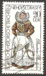 Stamps Germany -   1887 - Traje popular de Bautzen