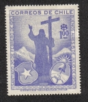Sellos de America - Chile -  Cristo de los Andes