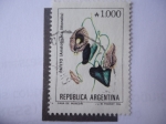 Sellos de America - Argentina -  Patito -Aristolocria Littoralis.