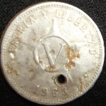 monedas de America - Cuba -  1963 (Reverso)