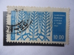 Stamps Brazil -  Campanha Mundial contra a Fome 1963.