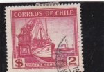 Stamps Chile -  marina mercante