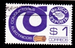 Stamps : America : Mexico :  conductores eléctricos-Mexico exporta