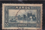 Stamps Morocco -  fortaleza