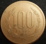 monedas de America - Chile -  1997 (Reverso)