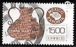 Stamps : America : Mexico :  México-cambio