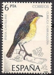 Stamps Spain -  pajaros