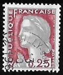 Stamps : Europe : France :  Francia-cambio