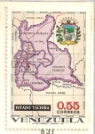 Stamps Venezuela -  Mapas de Venezuela