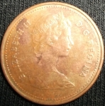 monedas de America - Canad� -  1980 (Anverso)