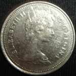 monedas de America - Canad� -  1980 (Anverso)