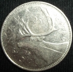 monedas de America - Canad� -  1980 (Reverso)
