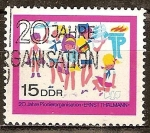 Stamps Germany -  20 Años  Organización de Pioneros 