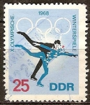 Sellos de Europa - Alemania -  X. Juegos Olímpicos de Invierno 1968 en la DDR.