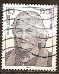 Sellos de Europa - Alemania -  Las personalidades socialistas.Clara Zetkin 1857-1933 (DDR).