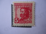 Stamps Uruguay -  José Pedro Varela.