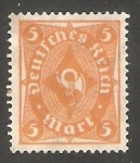 Stamps Germany -  208 - Trompeta postal