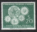 Stamps Chile -  Emblema Técnico