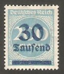 Stamps Germany -  261 - Cifra