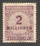 Stamps Germany -  296 - Cifra