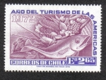 Stamps Chile -  Año de Turismo de las Américas