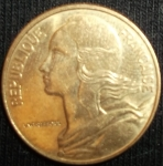 monedas de Europa - Francia -  1974 (Anverso)