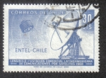 Stamps Chile -  Satellite and rada station