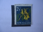 Stamps New Zealand -  Kowhai. (S/337)