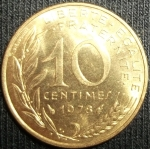 monedas de Europa - Francia -  1978 (Reverso)